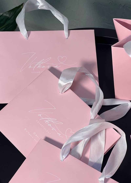 Пакети картонні матові рожеві paketi-kartonni-matovi-rozevi фото
