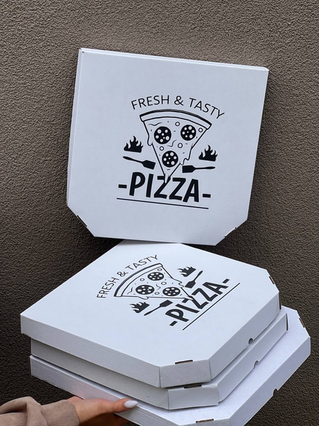 Коробка для піци з логотипом korobka-dlia-pitstsy-z-lohotypom фото